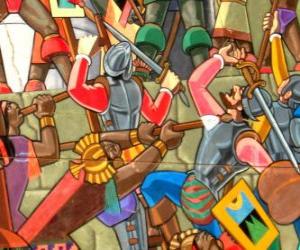 Puzzle Πολεμιστές μάχες Ίνκα